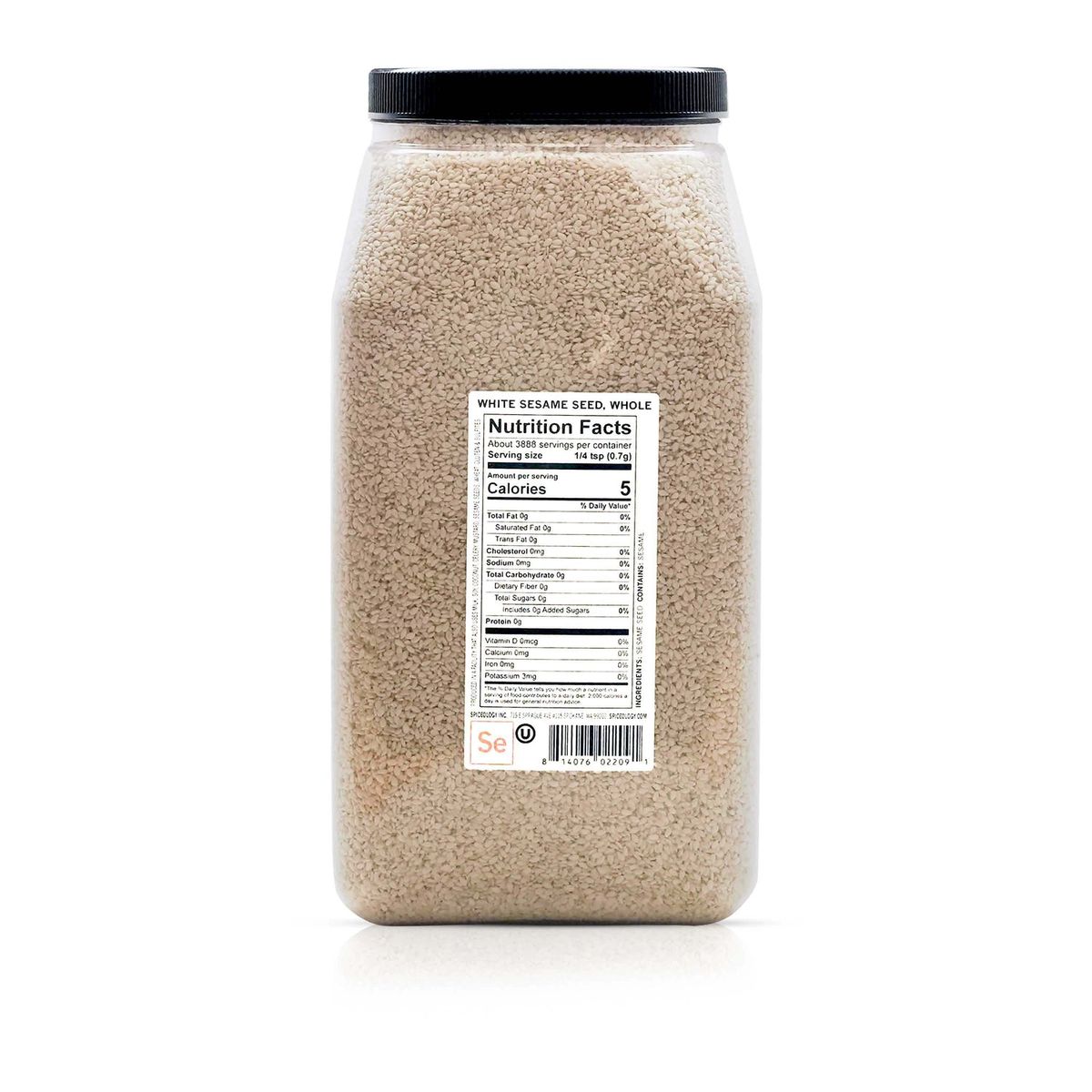 Farm Fresh Grade A Premium Farm Fresh Raw Sesame Seeds - Extra Large (2kg)