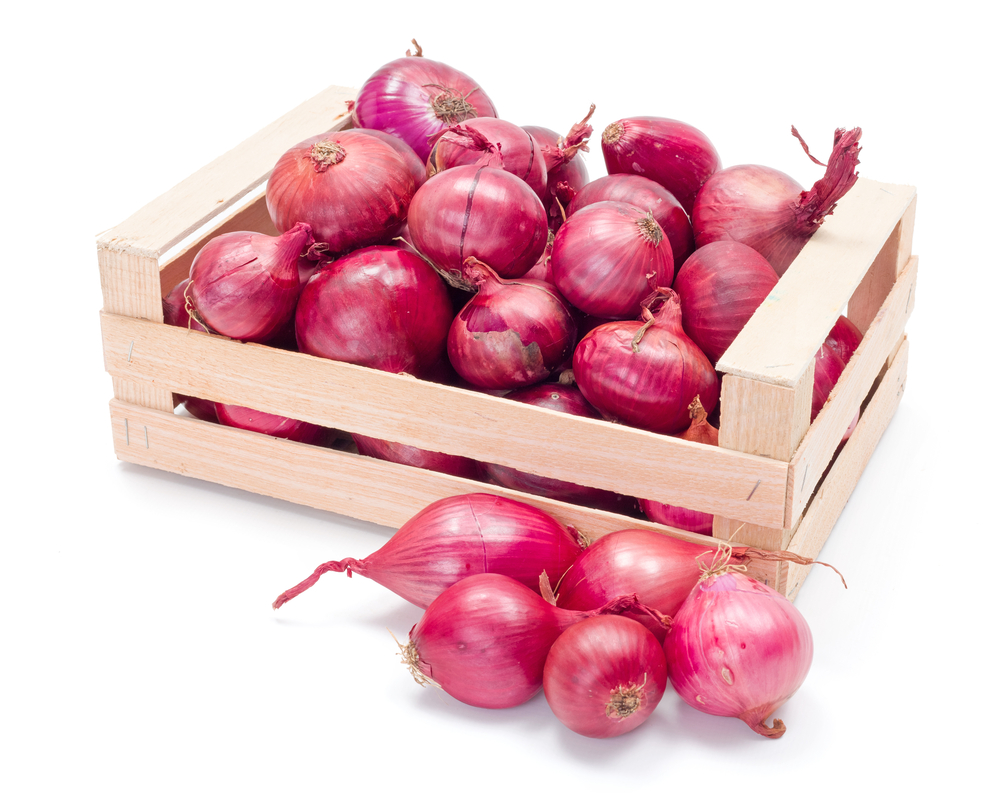 Premium Fresh Grade B Organic Red Onions - Large (2kg) - Loose