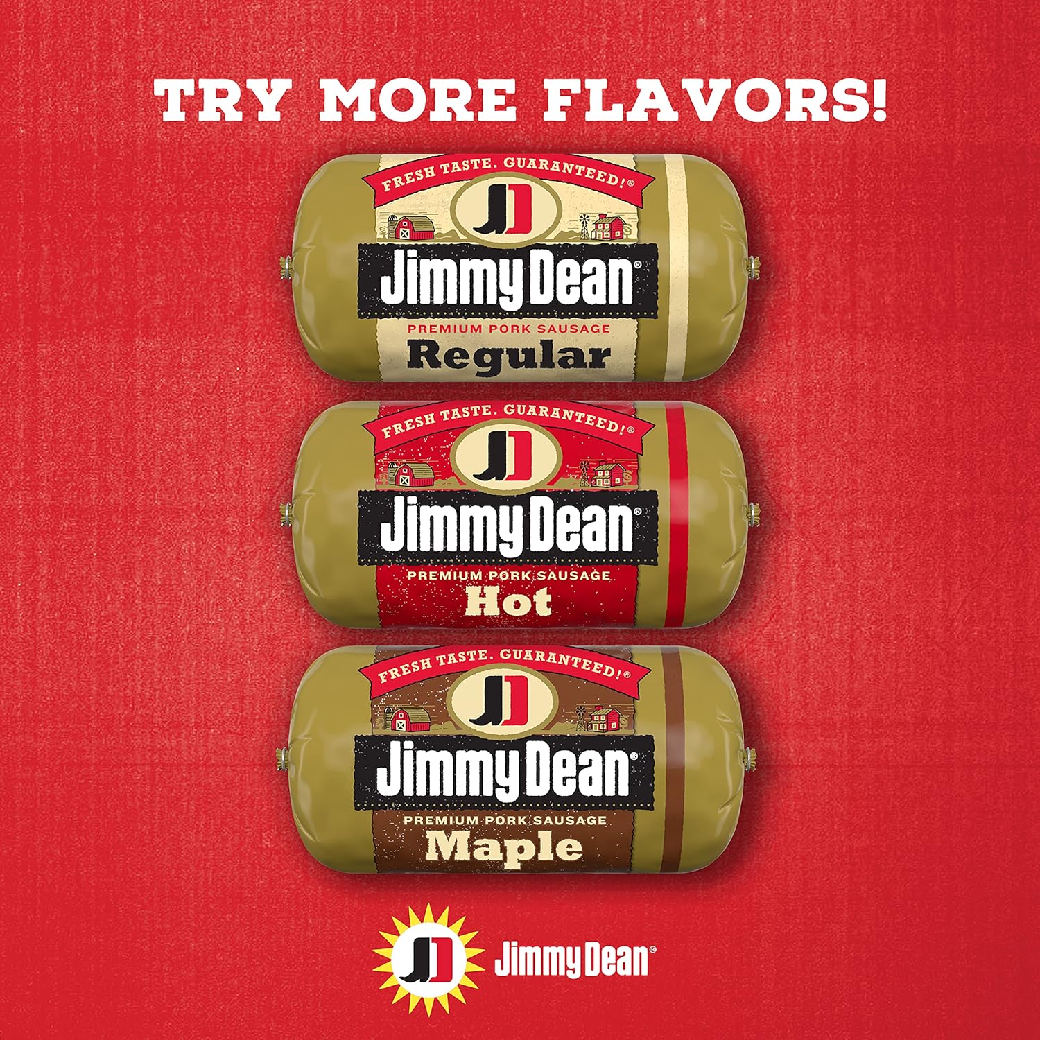 Jimmy Dean, Premium Pork Regular Sausage Roll, 16 oz Brand: Jimmy Dean