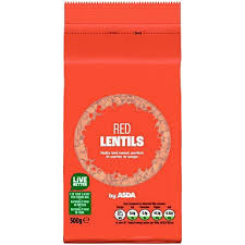 Grade A Premium Red Lentils (500g)