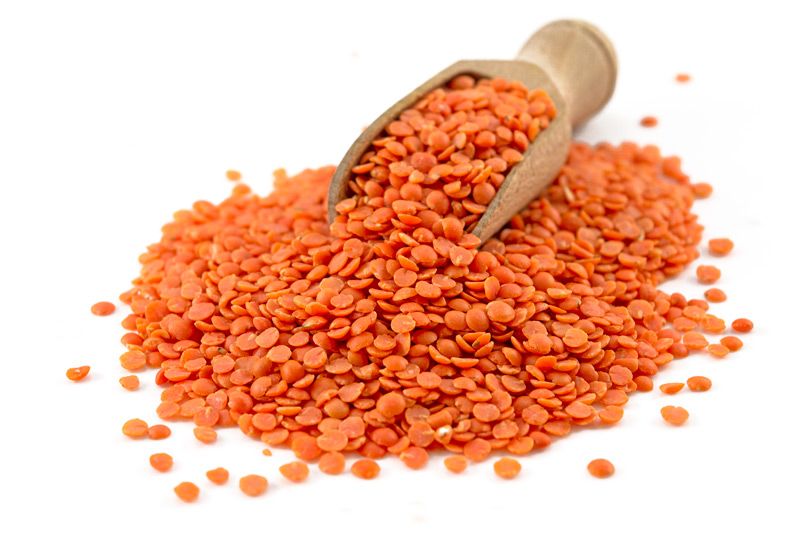 Harvest Direct Grade A Premium Organic Red Lentils - Medium (500g)