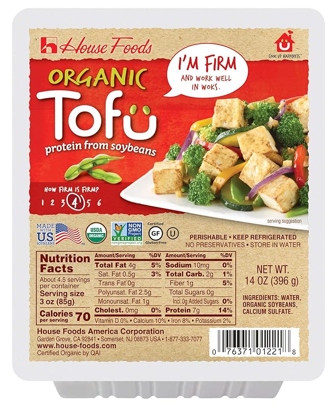 House Foods, Organic Firm Tofu, 14 oz