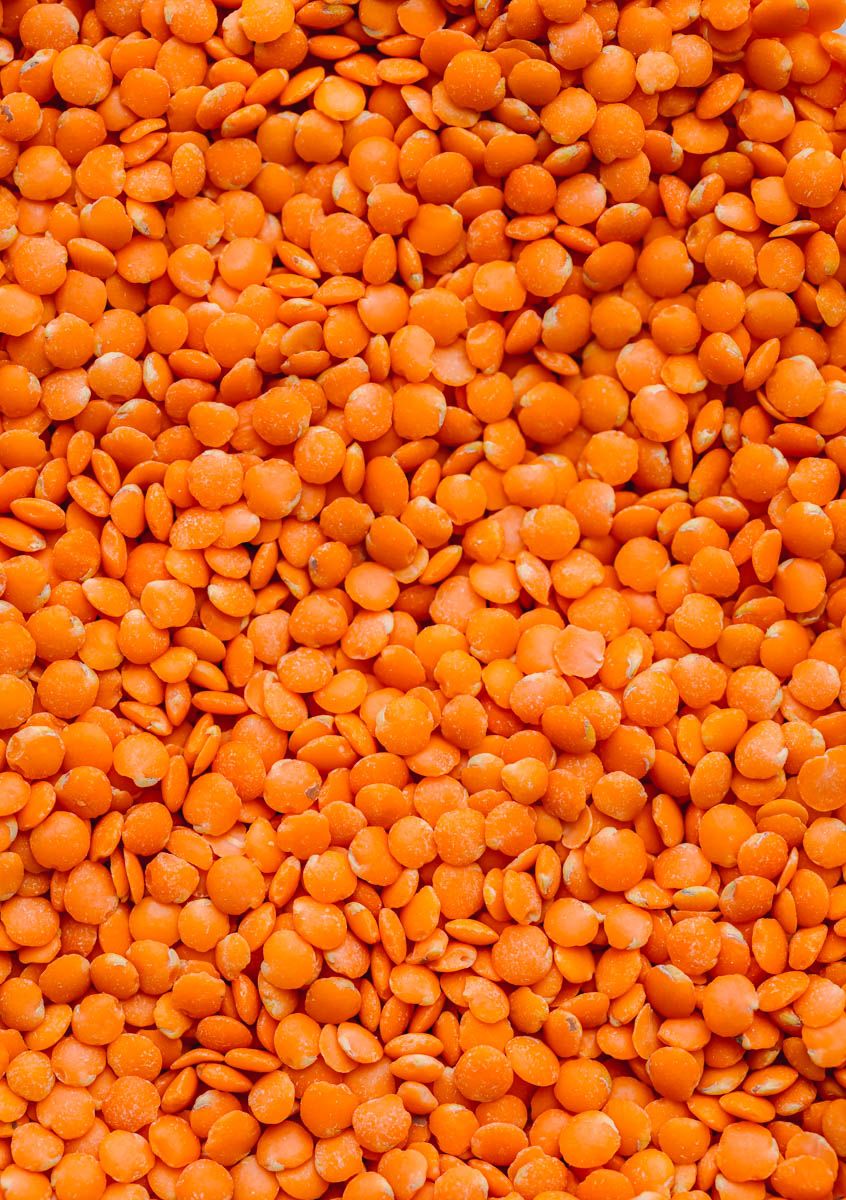 Farm Fresh Organic Premium Fresh Red Lentils - Medium (500g)