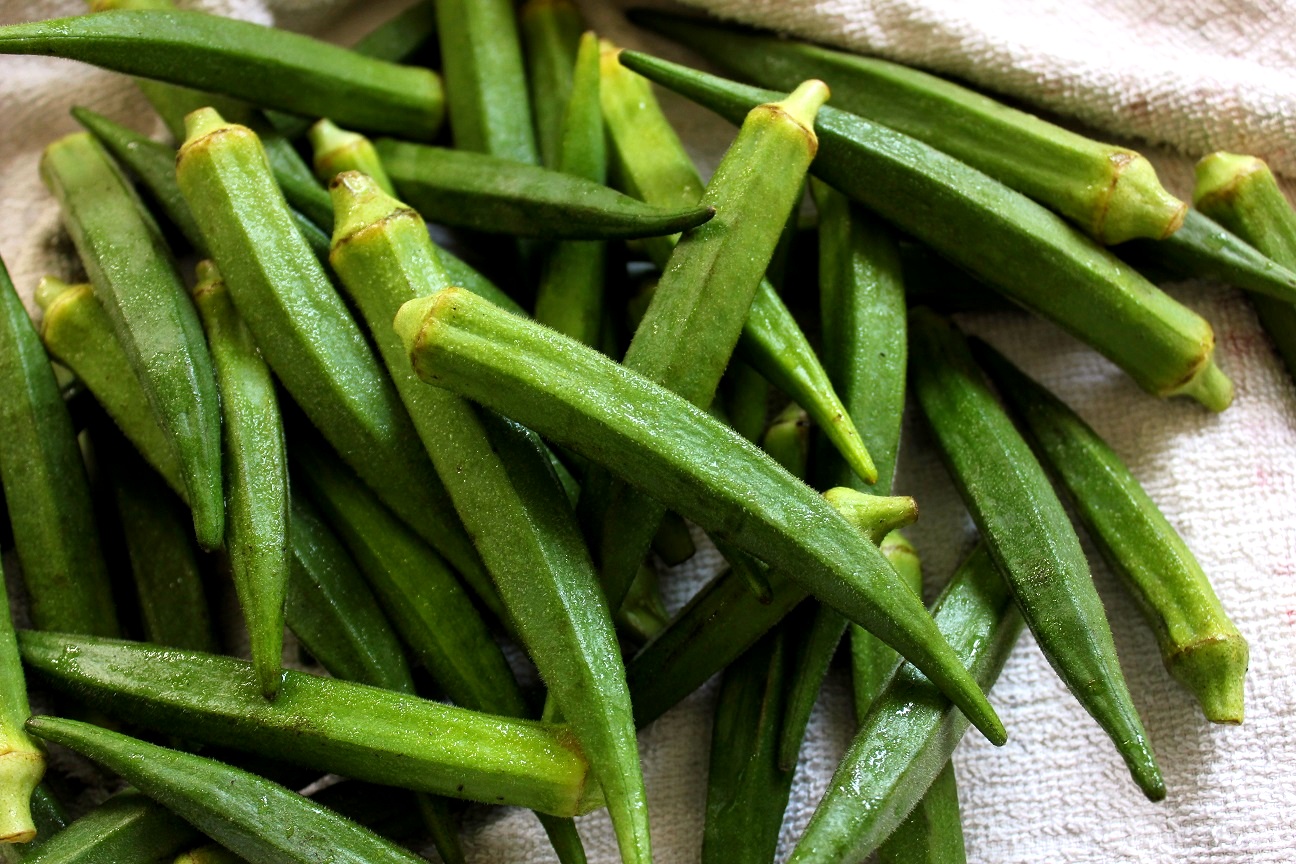 Organic Dried Fresh Okra - Extra Large (2kg)
