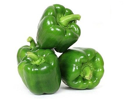Organic Valley Grade A Premium Organic Green Peppers - Medium (500g)