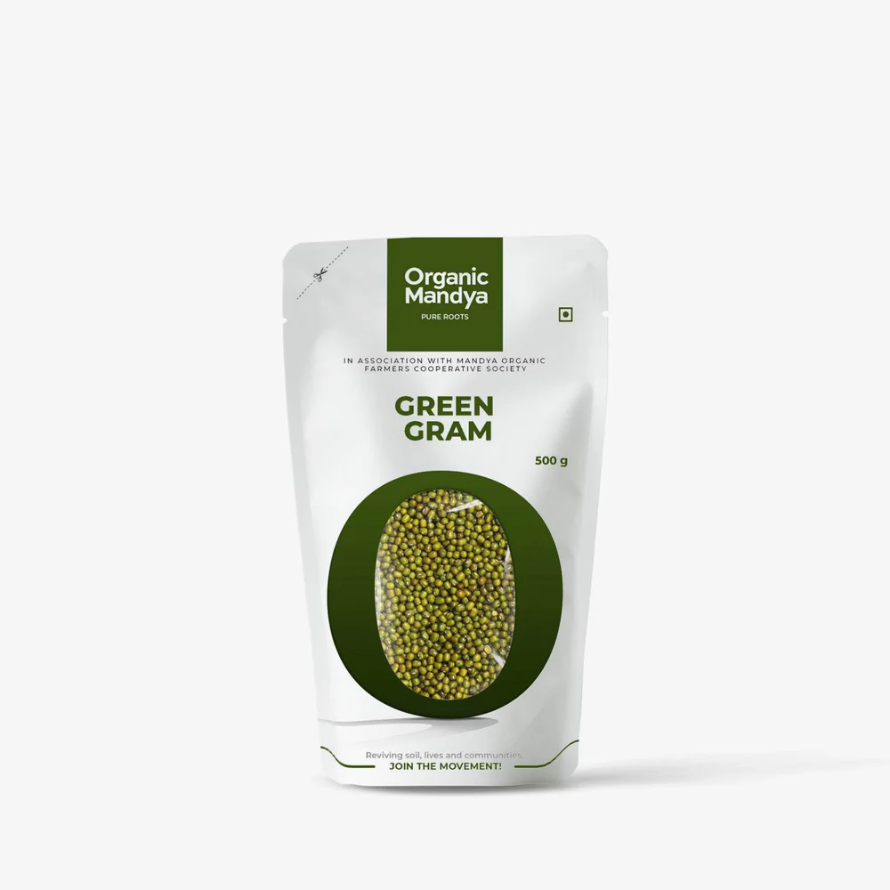 Organic Premium Green Grams - Small (250g)