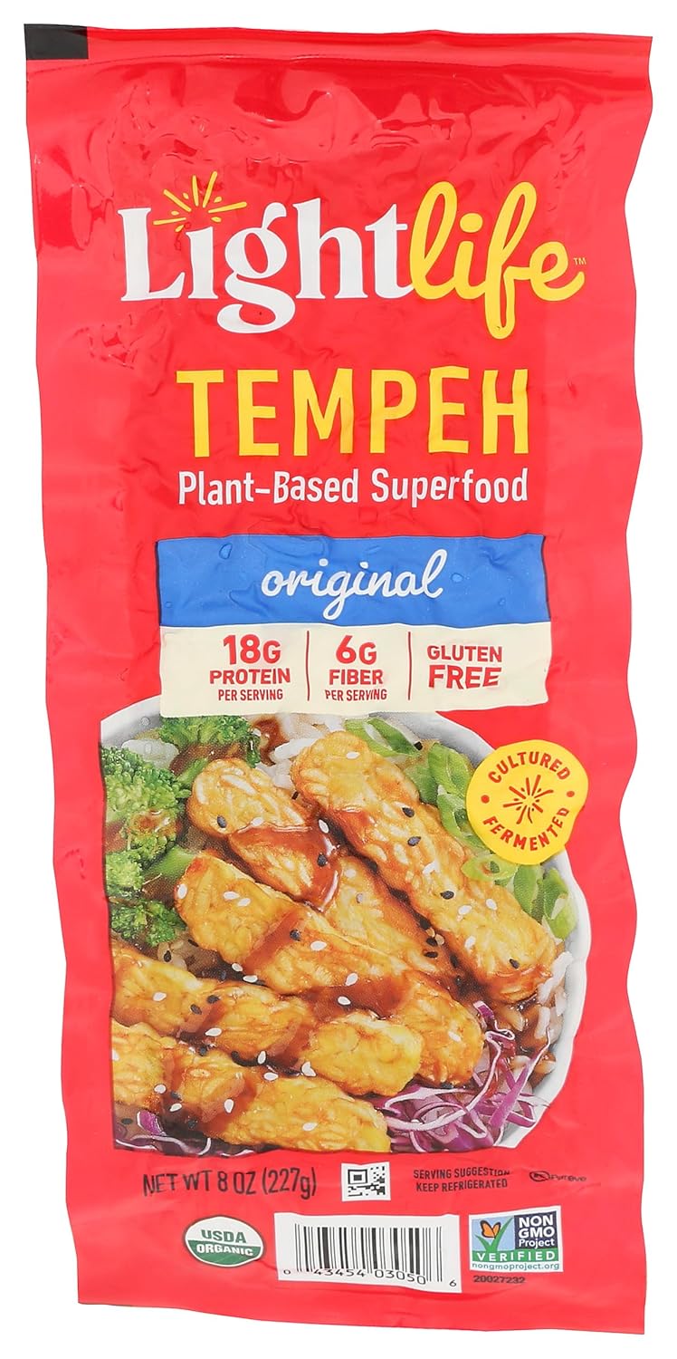 Lightlife Original Organic Tempeh, 8 Oz