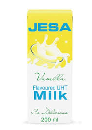 JESA Pack of 12 Vanilla Flavoured Milk -200ml