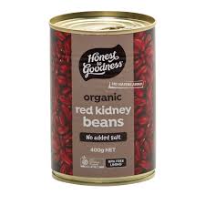 Organic Fresh Red Kidney Beans (250g)