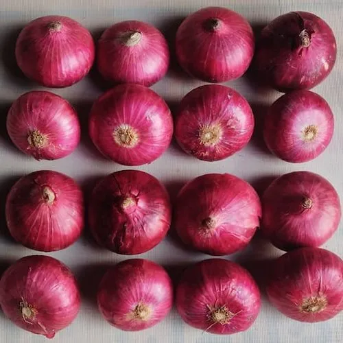 Fresh Direct Grade B Premium Fresh Red Onions - Medium (1kg) - Bulk